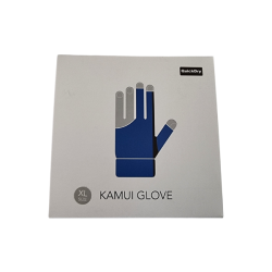 Billard Handschuh Kamui blau Größe XL